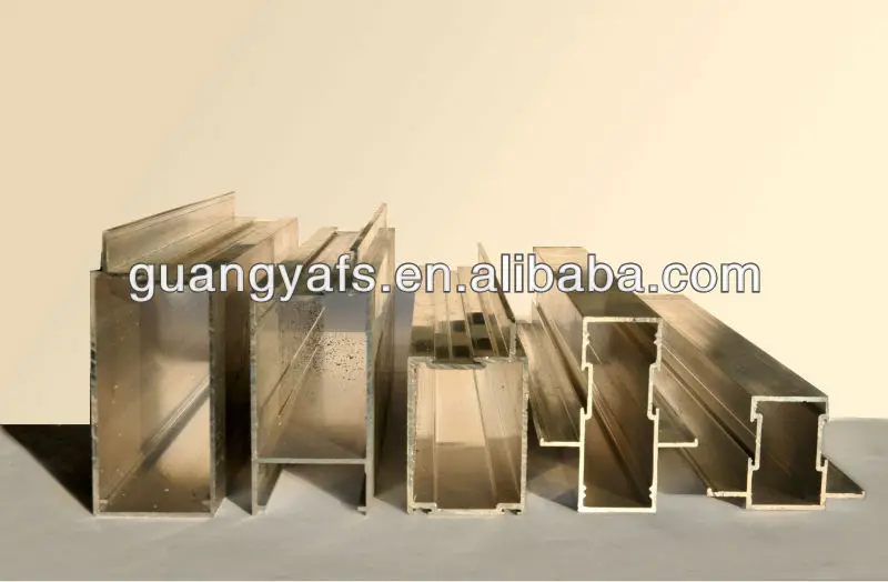 South Africa market aluminium extrusion aluminum profile for windows and doors