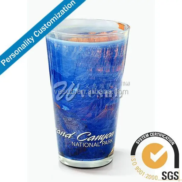 2017 Сублимация пустой стакан пивные кружки модные фантазии кофейные чашки и кружки