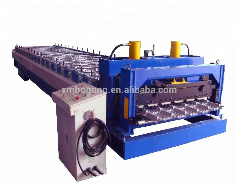 new type trapezoidal roof tile roll forming machine step tile forming machine