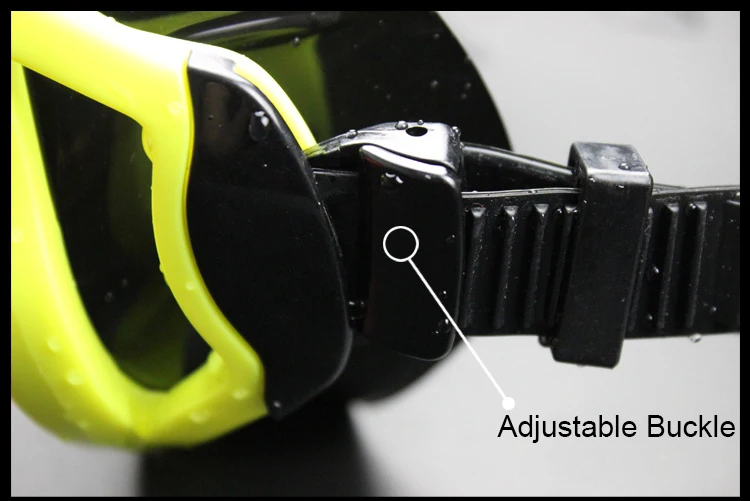 
Adult Diving Mask and Snorkel Set Tempered Glasses Underwater Swimming Mask 