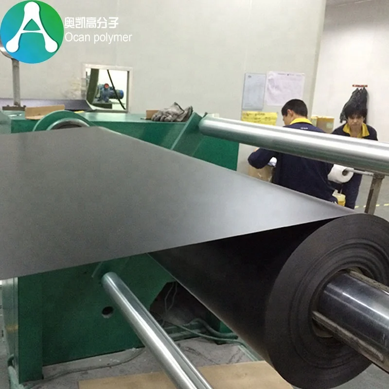 PVC vacuum forming roll rigid black pvc film in roll  for cooling tower