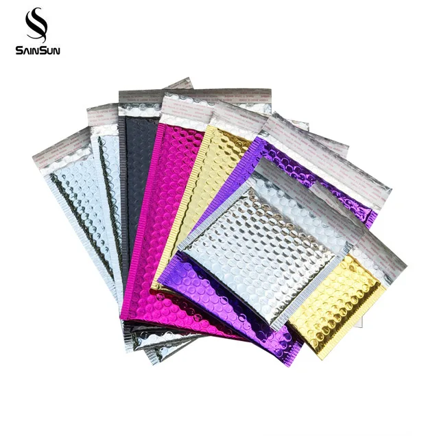 
Custom Print Post Courier Shipping Packages Bubble Postage Satchel Bags With Padding 
