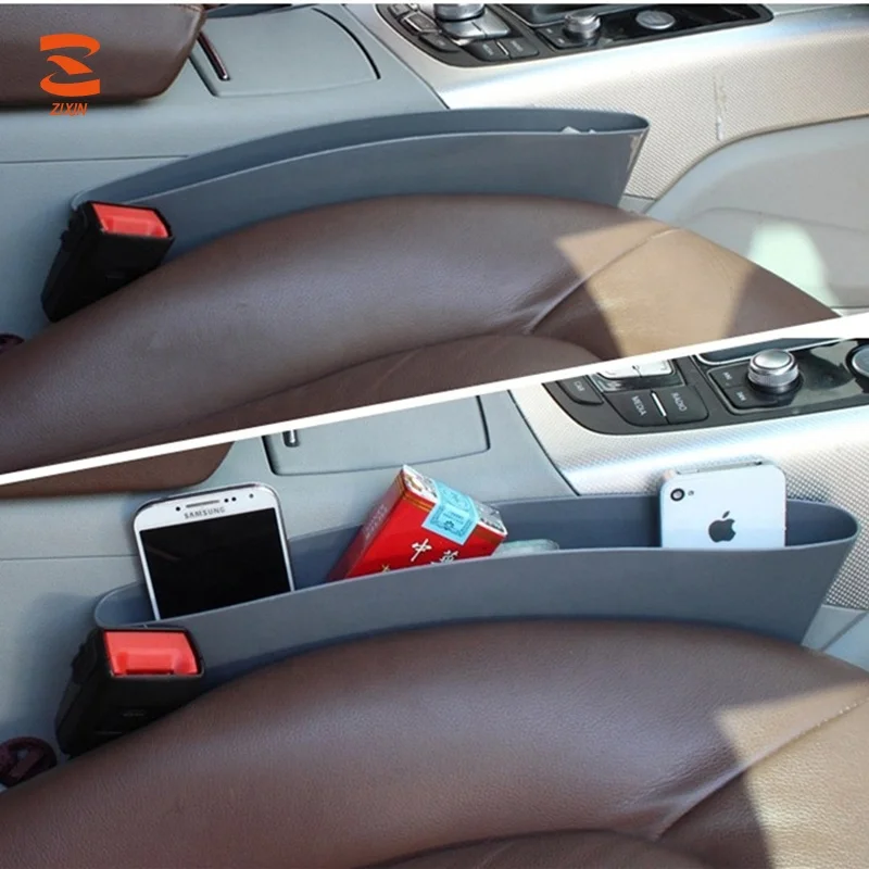 Premium Side Slit Pocket Drop Catcher Organizer Multifunctional Car Seat Gap Filler with Custom