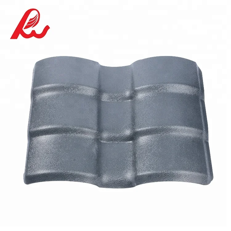 Colorful Plastic Synthetic Resin Roof Tiles / Roof Shingle For Villa