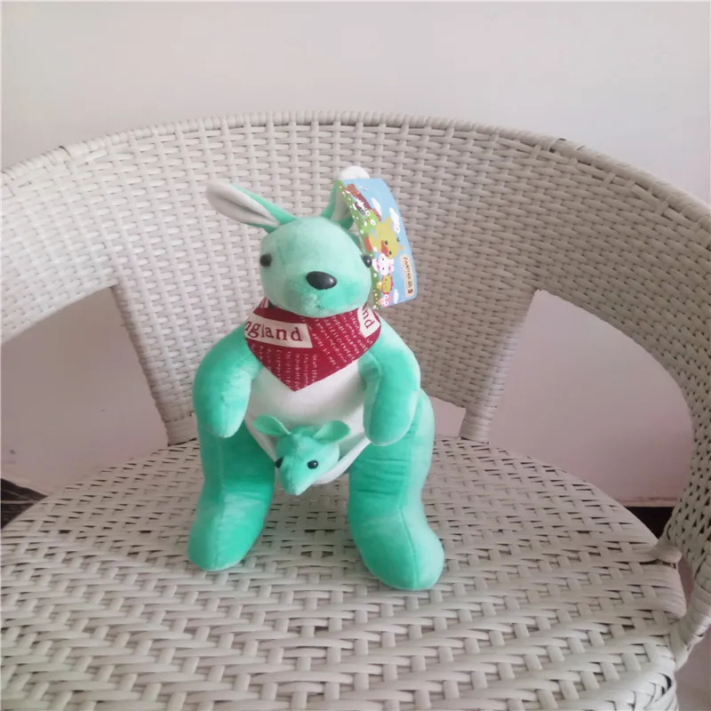 Wholesale Popular Cartoon Parent-child Kangaroo Pillow Plush Stuffed Toy
