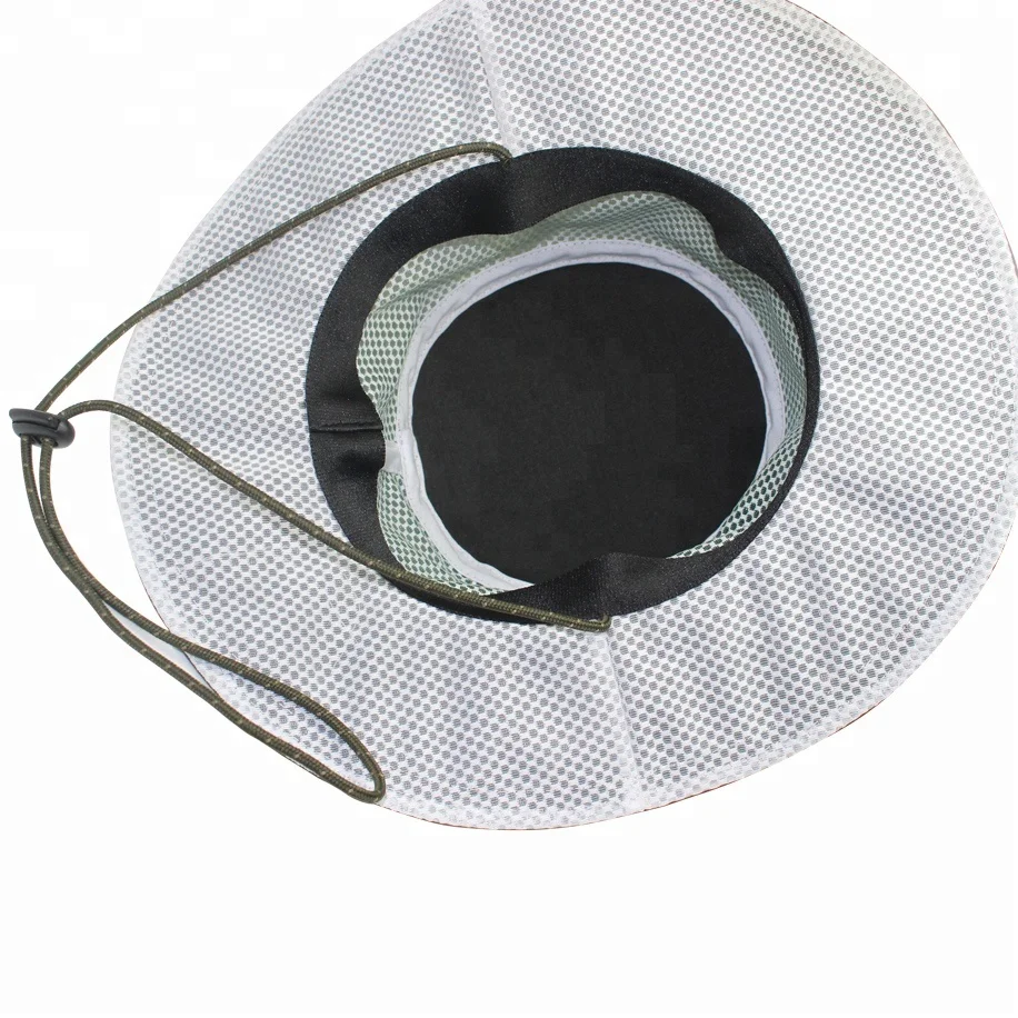 Custom Logo High Quality Summer Blank Football Bucket Hat With String