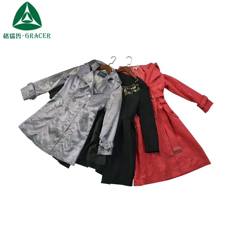 High-Quality Second-Hand Clothes for Export Markets Used Clothing Bales Windbreaker Second Hand in Usa