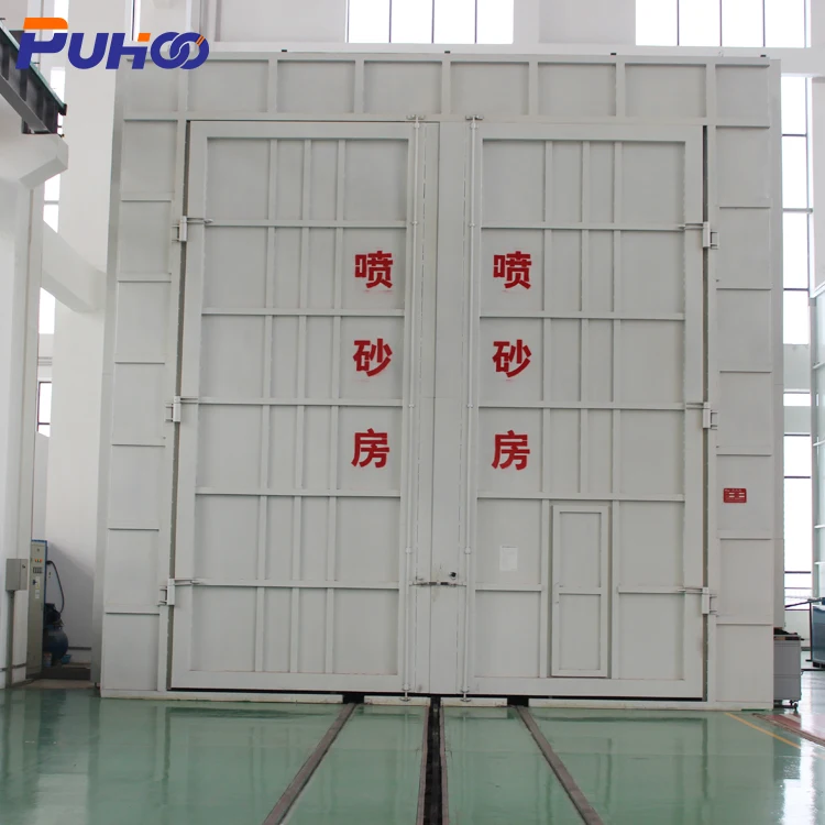 air flow room/sanding line/sandblasting machines