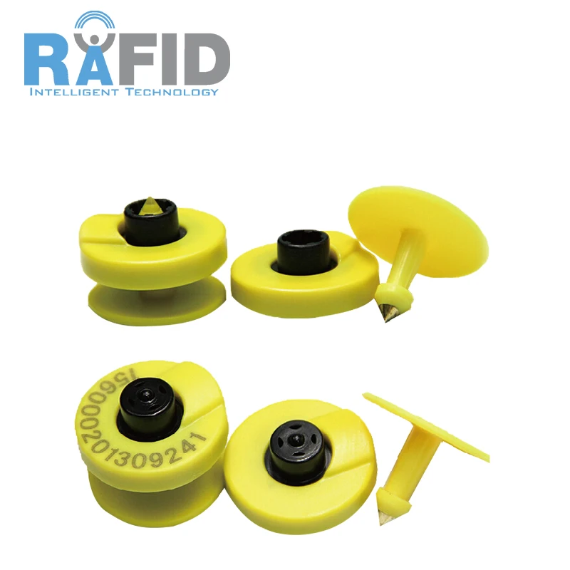 Высокое качество круглый 134 2 кГц rfid uhf животных уха тег для животноводства управление