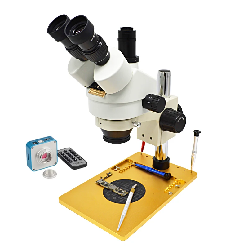 16.0 Camera HDMI-compatible  PCB Inspection Optical Microscope Stereoscopic