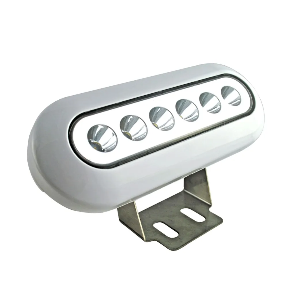 DC12V IP68 12w 316 stainless steel & PC marine underwater led light (SC-G106A)