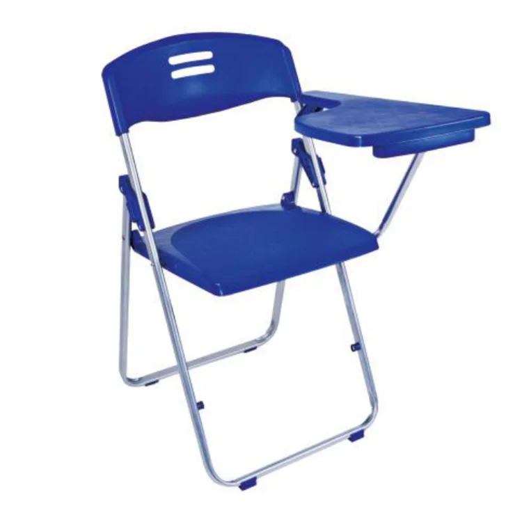 Hot sell modern school furniture conference student chair with writing tablet classroom chair with writing pad