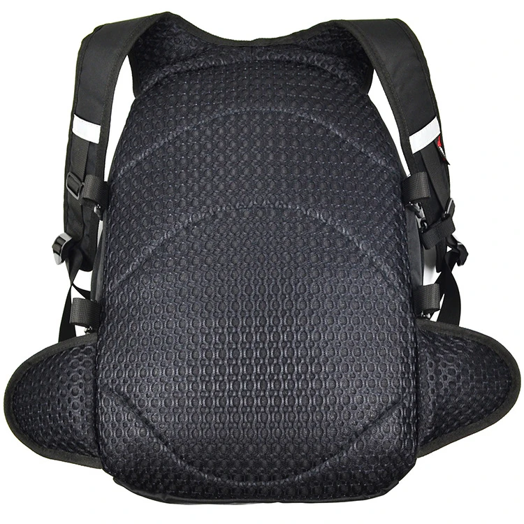 Custom Motorcycle Backpack Motorsports Track Riding Back Pack Stealth No Drag Molded