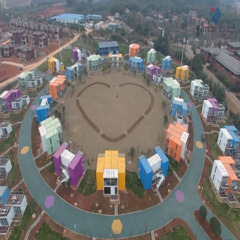 
Yahgee luxury steel structure prefab shipping container house prefabricated villa 