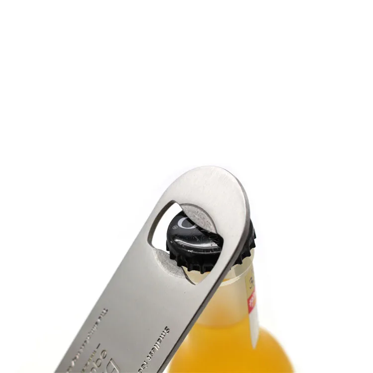 Custom Stainless Steel Blank Metal Magnetic Bar Beer Bottle Opener