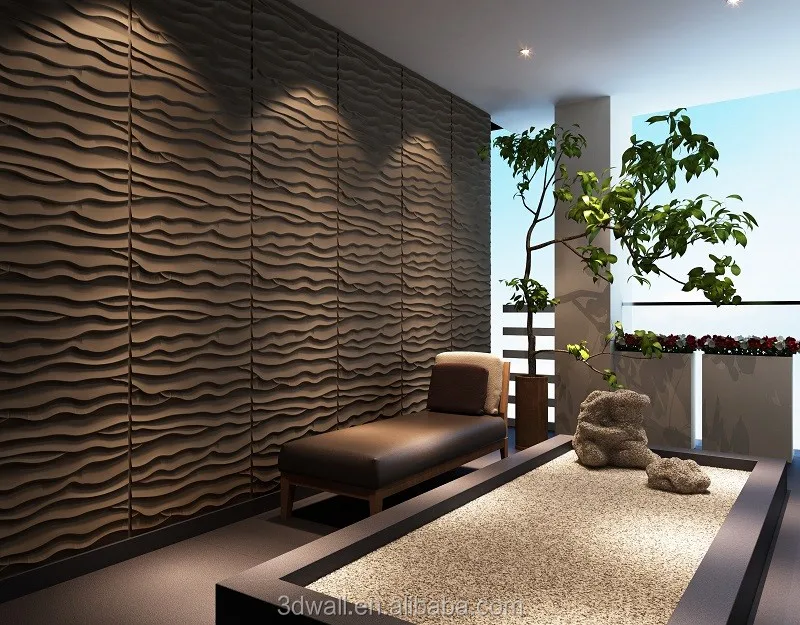 Natural material 3d wallpapers/wall coating design for home decor