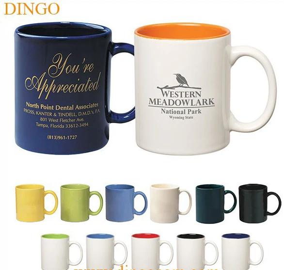 Рекламные фото напечатанные пользовательские керамические кружки