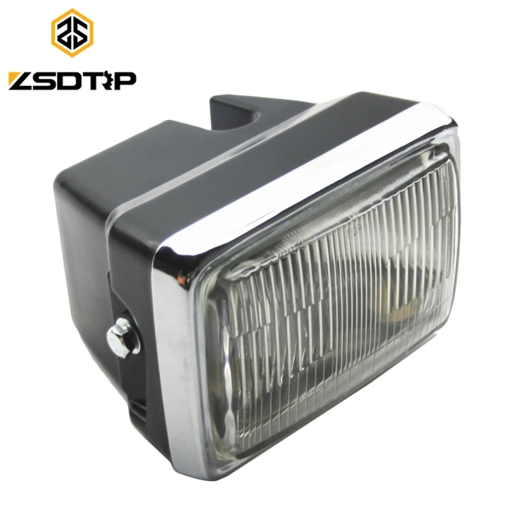 6 В одна лампа нормальное стекло мотоцикл светодиодные фары для AX100