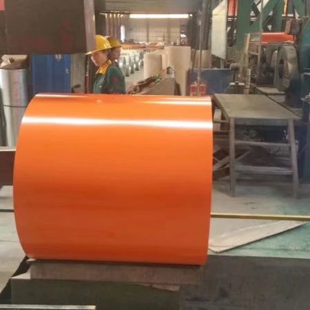 Прокат с полимерным покрытием окрашенный предварительно окрашенная G40 оцинкованная сталь Coil2018121302
