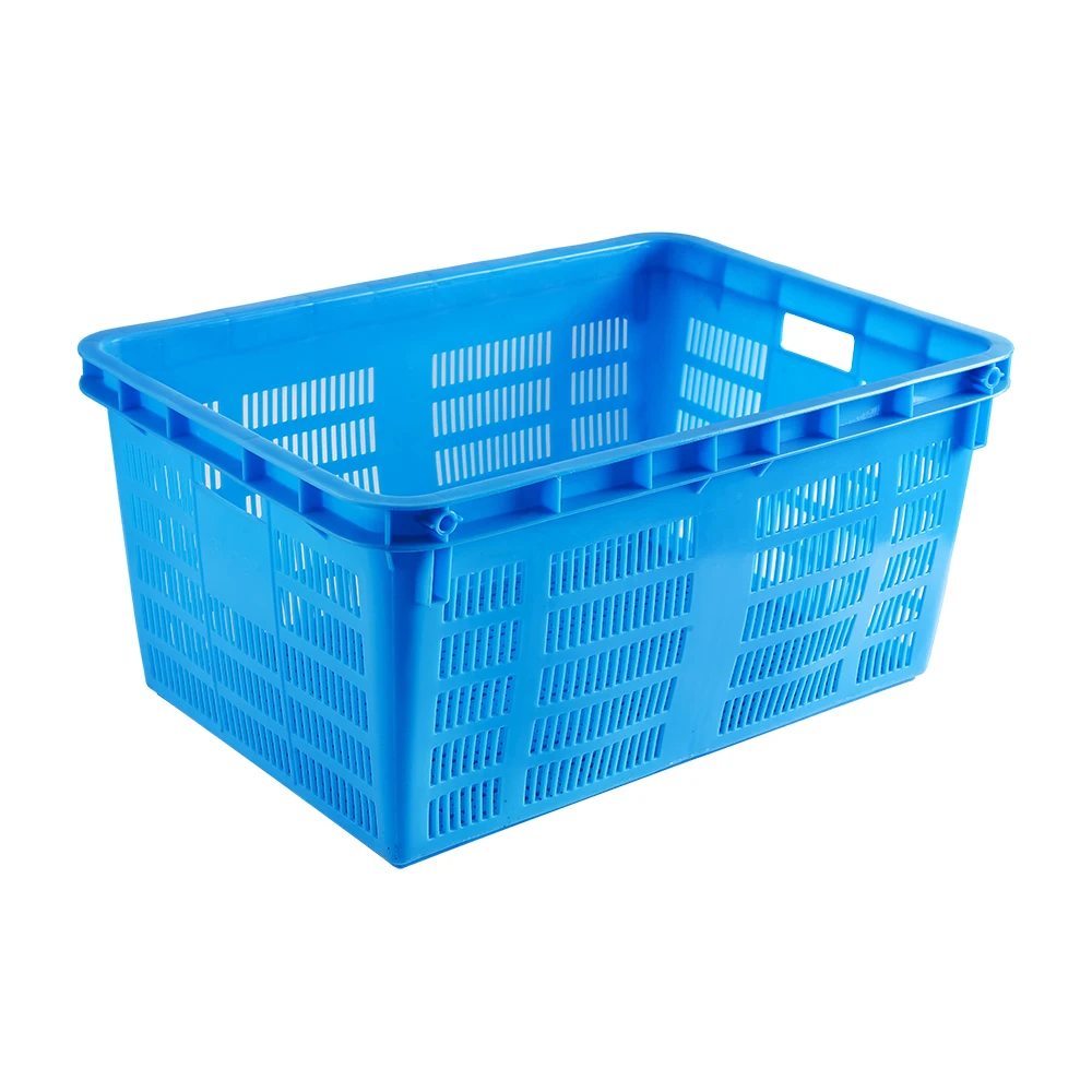 
Direct factory cheap industrial moving storage stackable vented plastic crate 