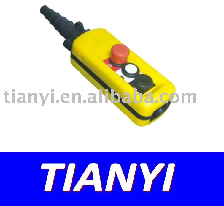 Crane Push Button, Pendant Control Station,hoist control station