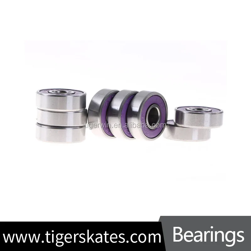 Tiger Skate Deep Groove Ball Skateboard Bearings Inline Skate Longboard Skateboard Bearing 608 8*22*7mm ZZ 2RS OPEN High CN;GUA