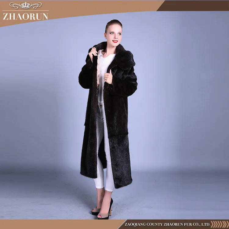 Wholesale China Merchandise Mink Fur Coat Mink Coat Of Whole Mink Skin