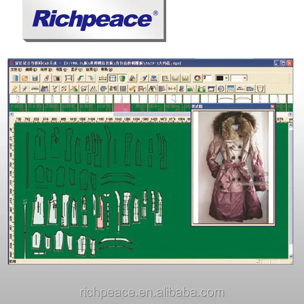 Garment CAD Software Pattern fashion design grading marker