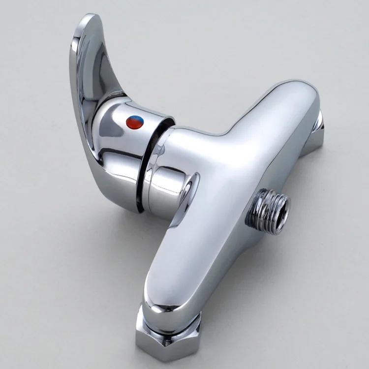 Wall mounted classical design zinc bathroom heavy hand bathtub shower faucet