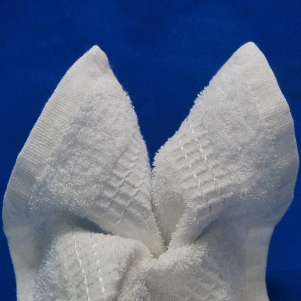 Best selling Satin Viscose first class airline hot and cold cotton towel for restaurant