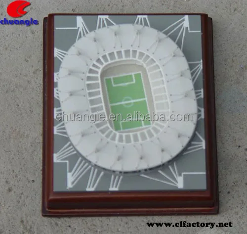 Модель стадиона Polyresin, индивидуальный Спортивный стадион OEM
