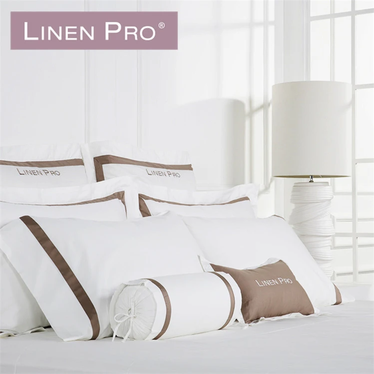 Комплект постельного белья Home choice, постельное белье для отеля белого цвета + постельное белье для гостиницы, простыня с натяжками «Хилтон» + 100 хлопок, постельное белье для отеля