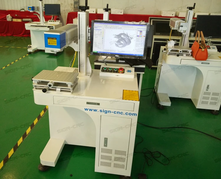 Mobile Phone Case/mobile Cover/button/ Marking Machine Fiber Laser Marking Machine Sign 20W Manufacturer Air Cooling 1060nm