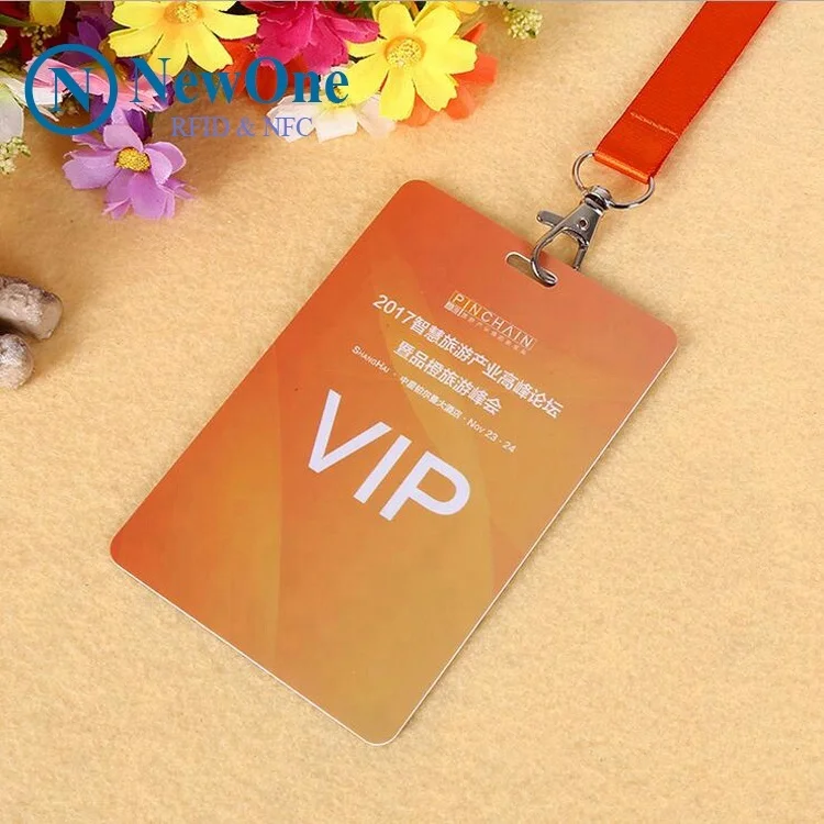 Entrance pass card event ID card badge for comedy tour
