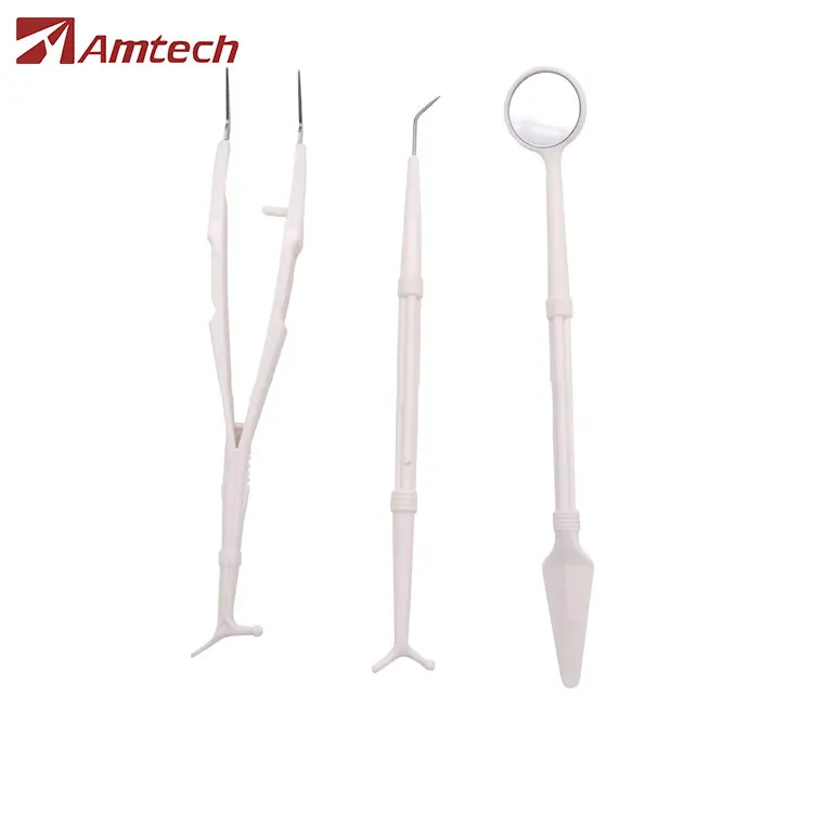 Новый медицинский одноразовый набор для осмотра зубов