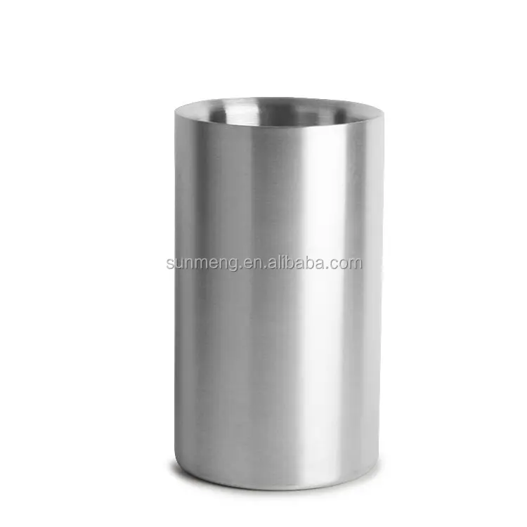 
1600ml Double wall 201 stainless steel ice bucket wine cooler 