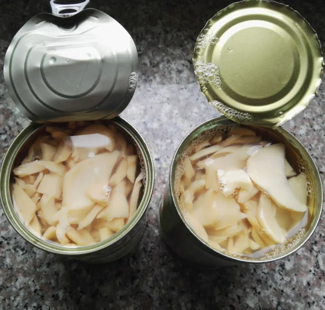 
canned king oyster mushroom pns slice 