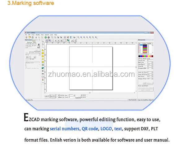 2016 горячей продажи Китай alibaba 30 Вт лазер марки нержавеющей стали волокна 3d лазерная гравировка машины цена