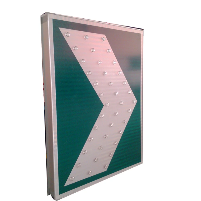 Outside Working 24/12hours Road Arrow Led chevron safety signs