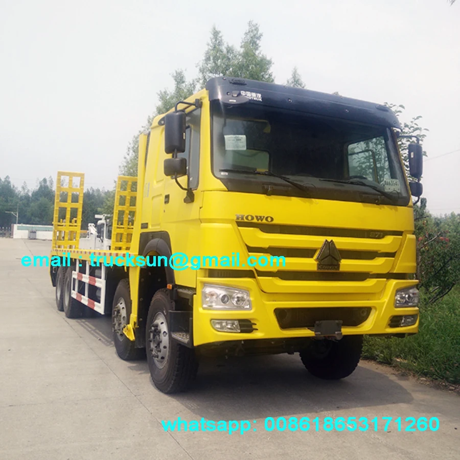 
HOWO A7 SELF LIFTING WRECKER TRUCK 50 TONS WITH 8~10tons WINCH Fiji 