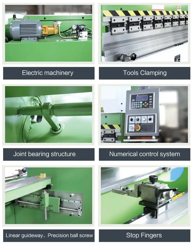 Small Type Sheet Metal Press Brake, 50T/2500 Sheet Metal Bending Machine