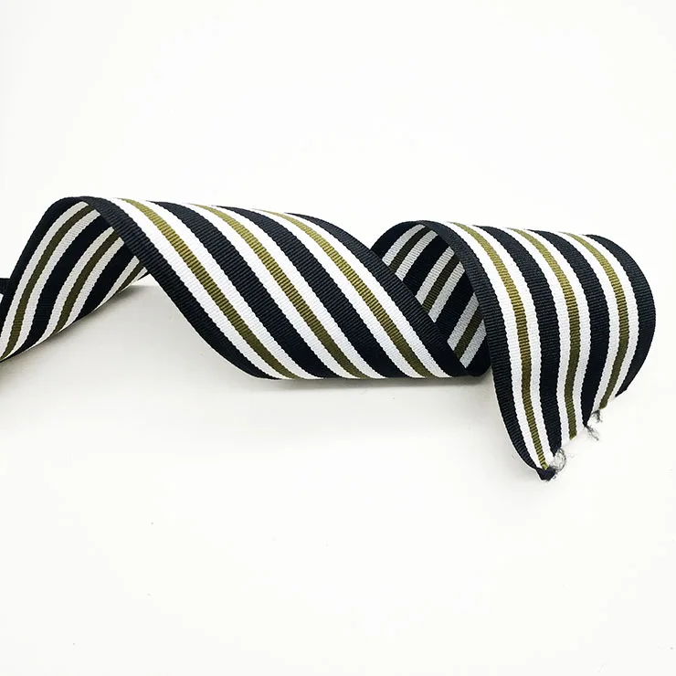 Custom Color High Quality  Strip Polyester Shoe Webbing
