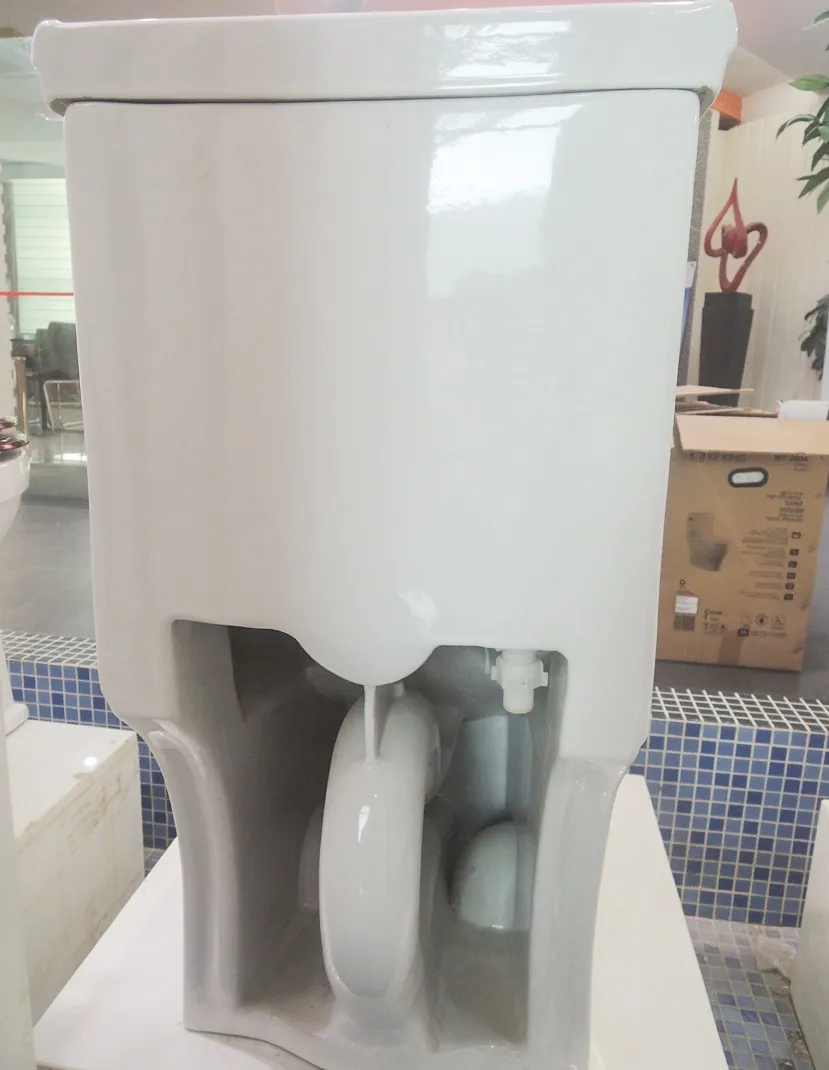 PP Extended Circular Plate Cupc Flush Valve Wc Completed High Efficiency Toilets