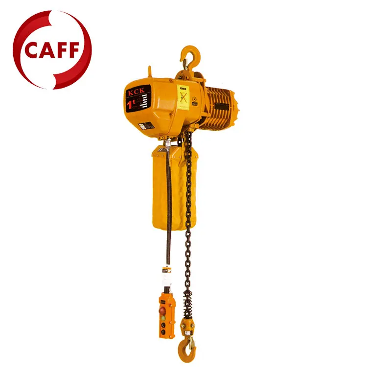 1T Китай Лучшая цена механическая Электрическая цепная таль с тележкой