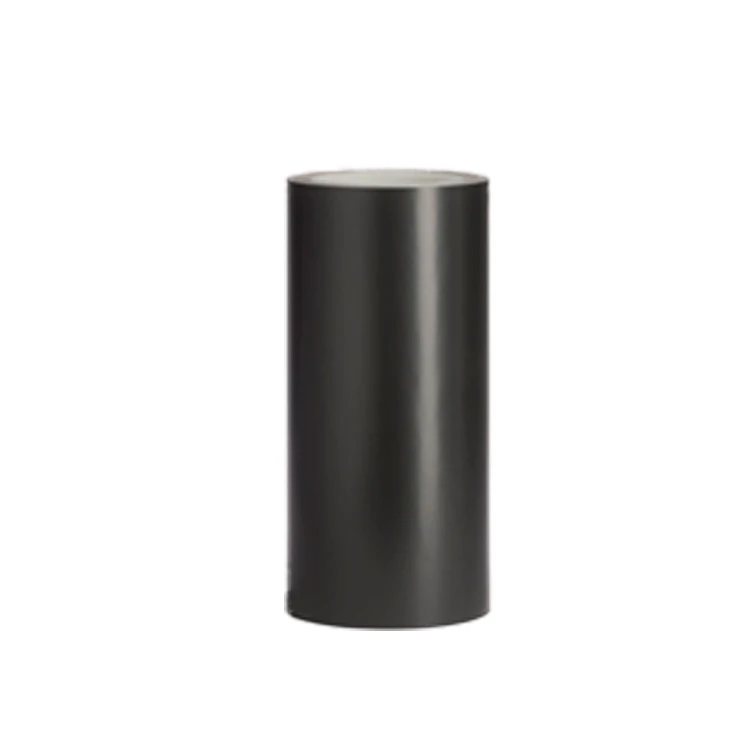 12mic-500mic black pet film is used for producing Adhesive tapes and label, insulation Shielding