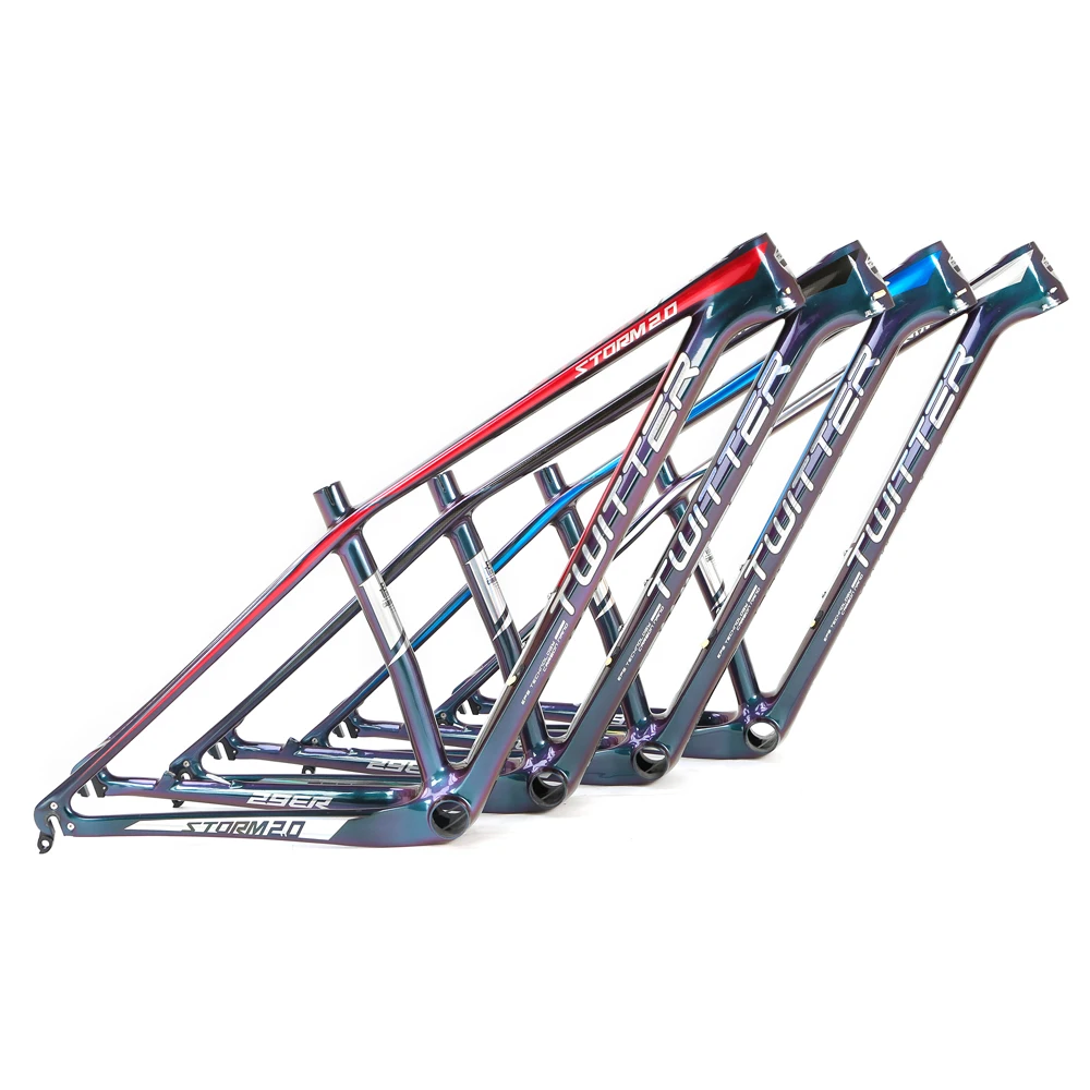 Chinese wholesale frameset cheap EPS light XC 275 mountain bike mtb carbon frame 29er