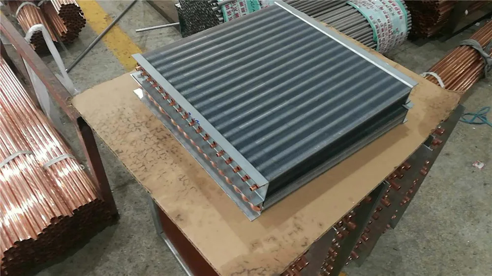 cooling exchanger with fin tube heat exchanger