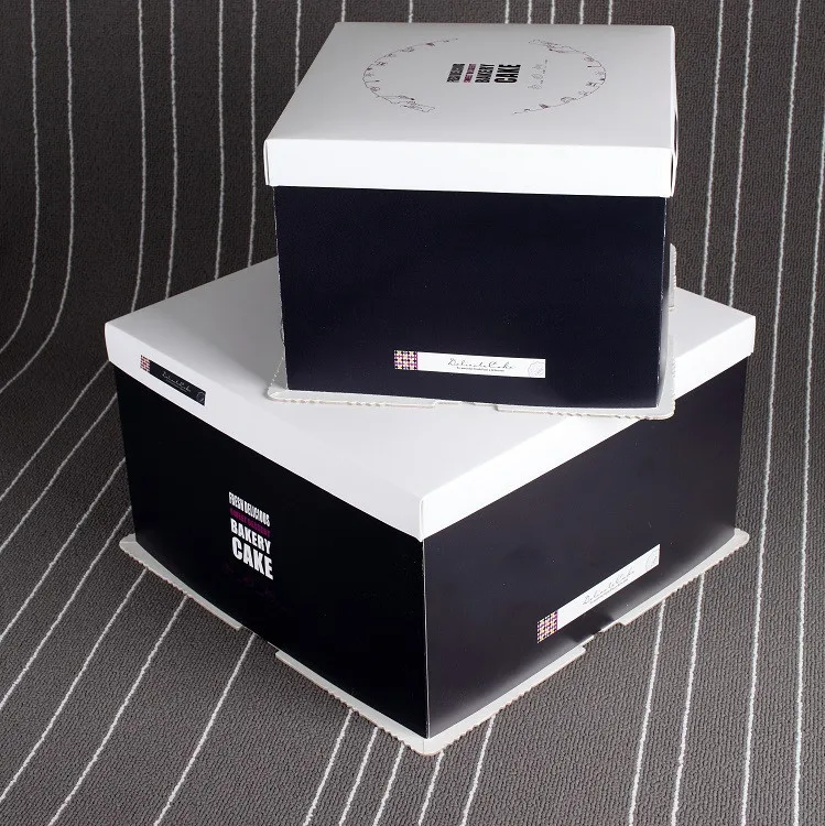 Китай оптовая продажа на дизайнерская бумага торт коробка