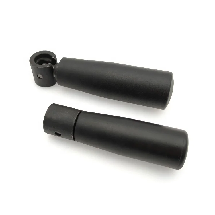 65mm nylon black fold handle for lathe machinery accessories