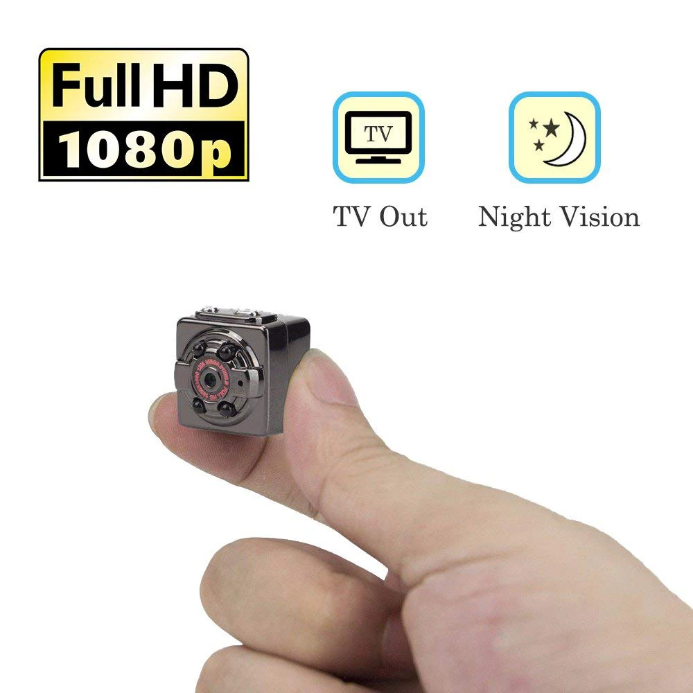 Full HD 1920* 1080P Motion Detector /recording while charging /Night Vision: With IR camera / Support TV Out hidden mini PQ274